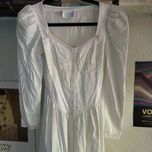 Gunne Sax Milkmaid style Maxi dress